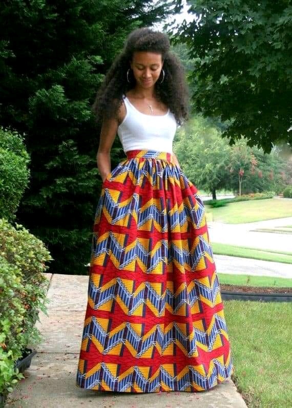 Ankara skirt styles