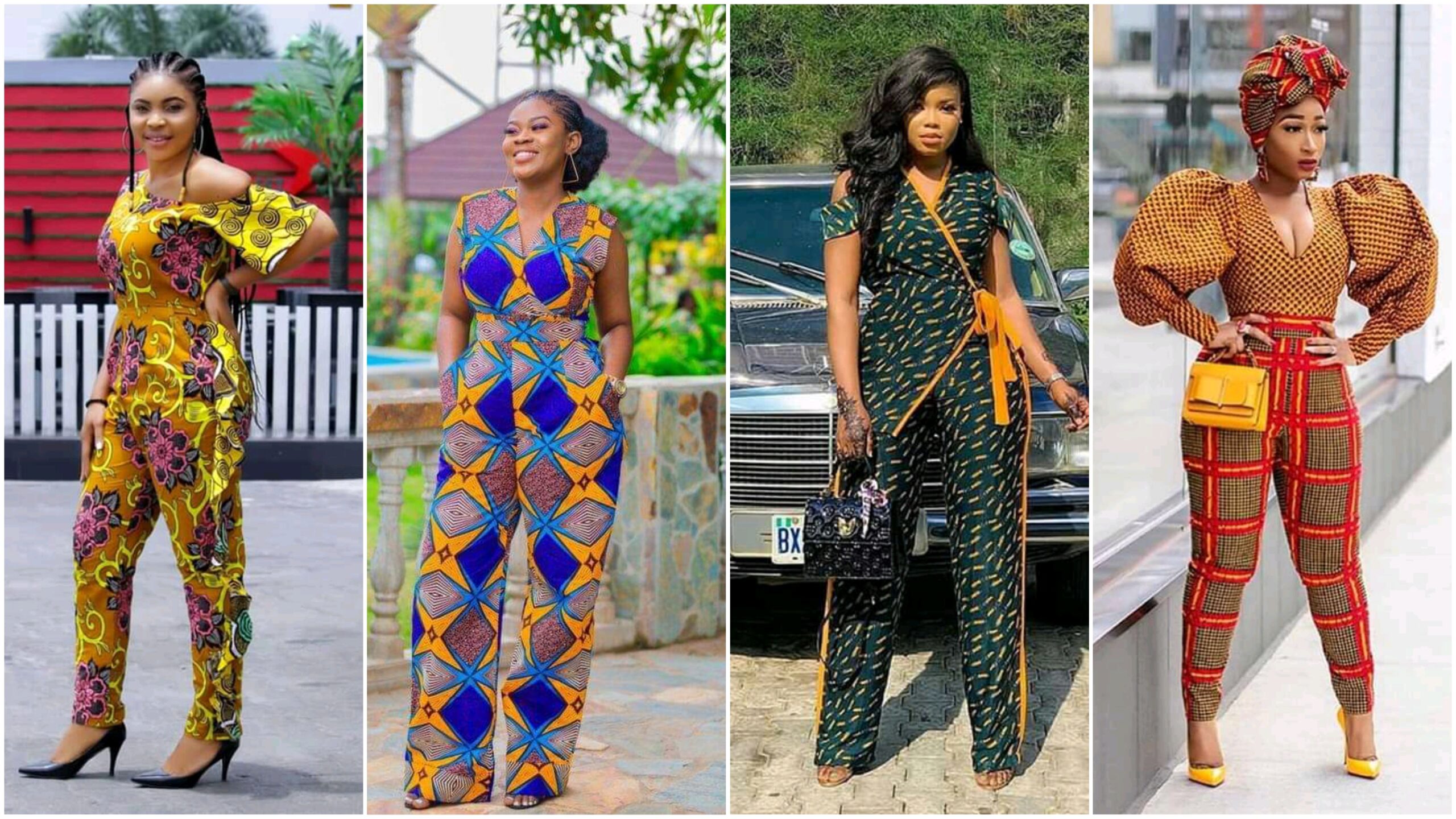 10+ Beautiful Ankara Jumpsuit Trouser Outfits - Youstylez Collections