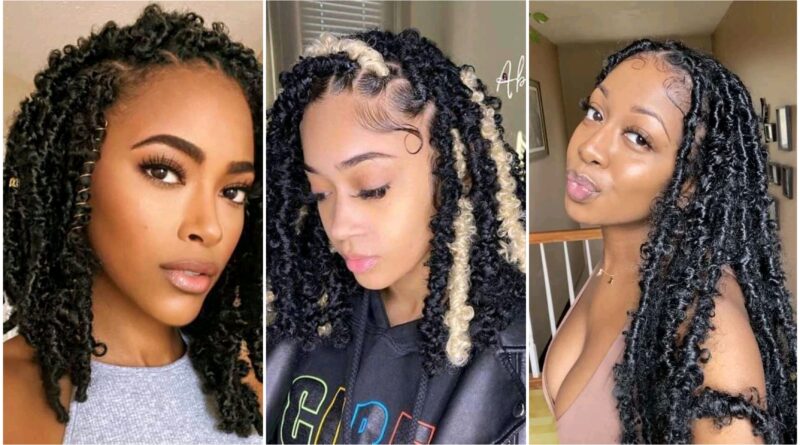 hairstyles with butterfly locs